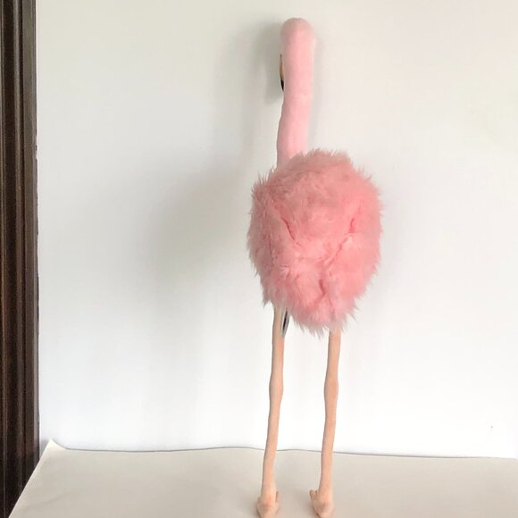 Hansa Handcrafted Flamingo, Pink  31.5 Inch (80 CM)  Stuffed Animal Brand NWT - Picture 5 of 16